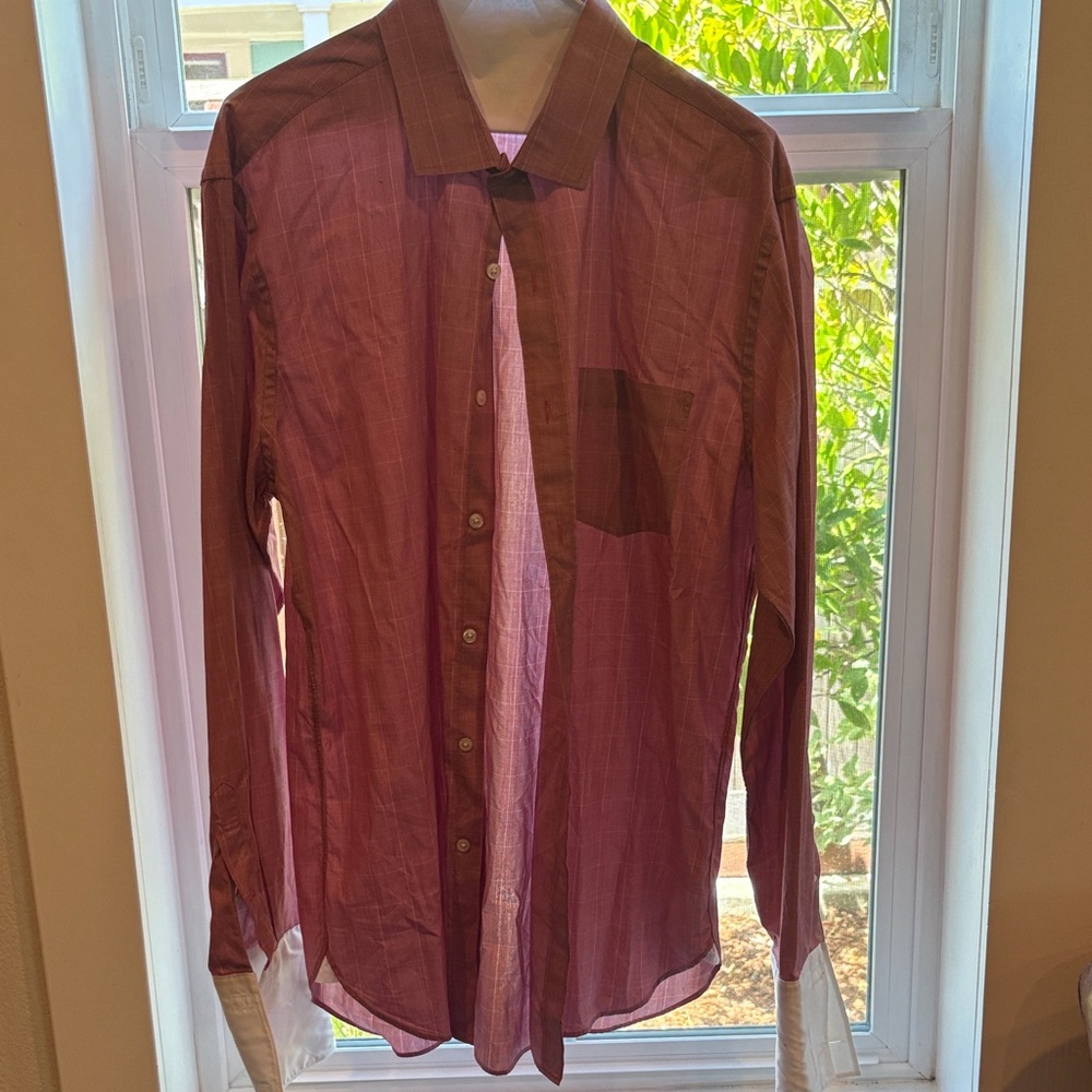 Men's Burgundy Shirt